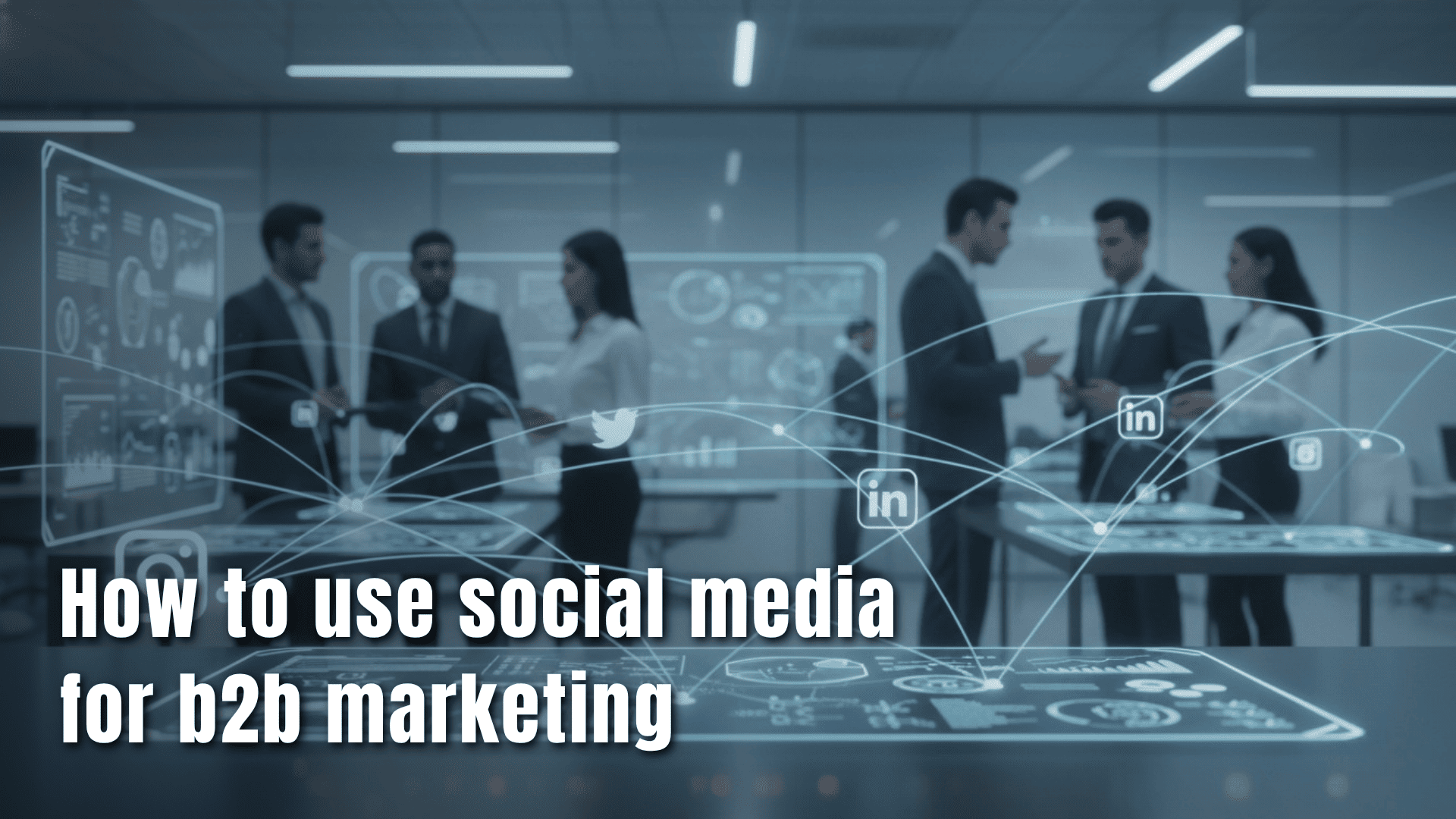 How to use social media for b2b marketing