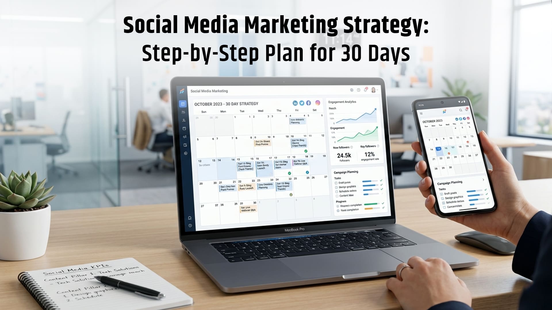 Social Media Marketing Strategy: Step-by-Step Plan for 30 Days
