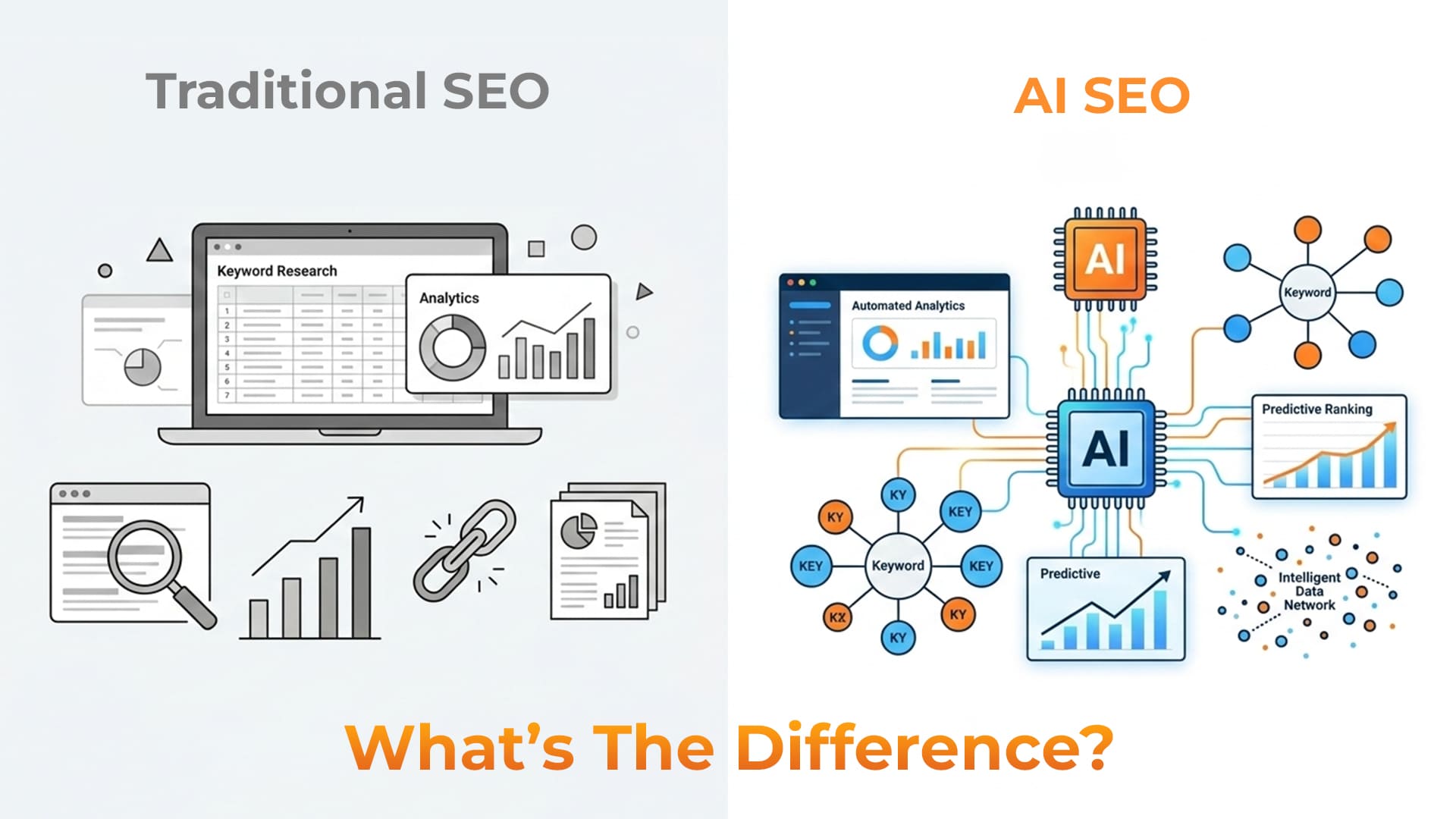 Traditional SEO vs AI SEO: What’s the Difference?